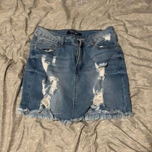 Jean skirt
